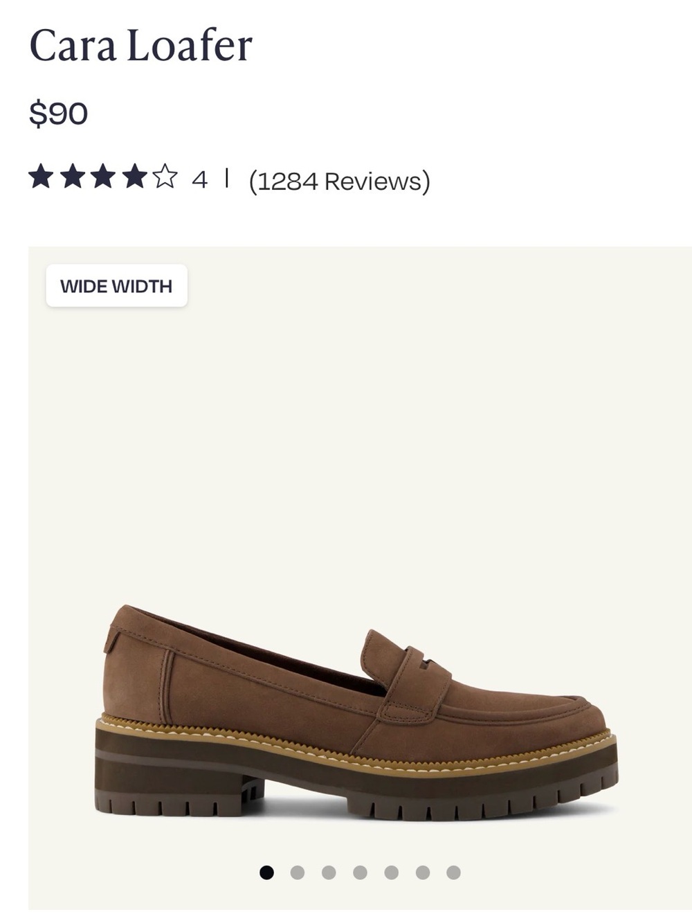 Cara Loafer — Brown Women's Chunky Loafer